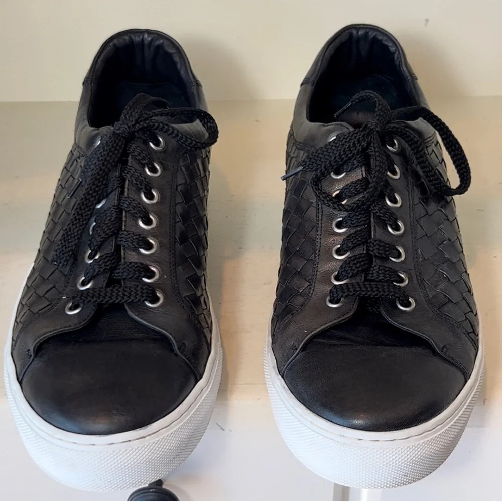 Trask Men’s Woven Leather Sneakers Size 11